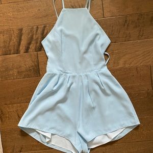 Light blue romper